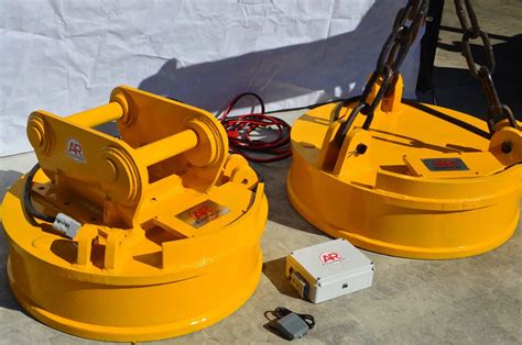 scrap magnets for excavators